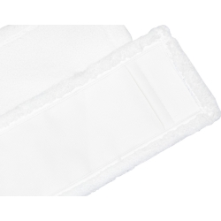 Mop płaski 50cm MIKROFIBRA InterTom biała / kieszeń